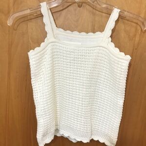 Vineyard Vines Kids White Camisole sz XL